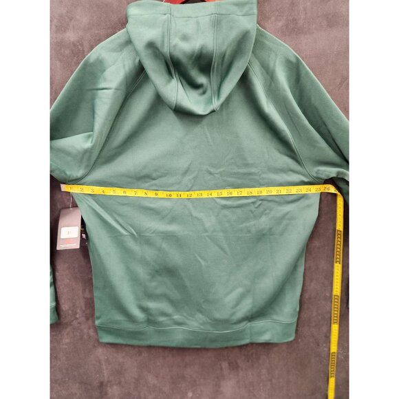 New Balance Mens Full-Zip Green Hoodie XLT NBTAVELHOODY Lightweight Athletic Jac - Picture 15 of 16